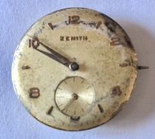 Zenith Movimento carica manuale calibro 126 - Rotto Asse Bilanciere, il resto ok