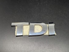 VOLKSWAGEN VW TDI LOGO SIGLA EMBLEMA FREGIO STEMMA SCRITTA BADGE TARGA TARGHETTA