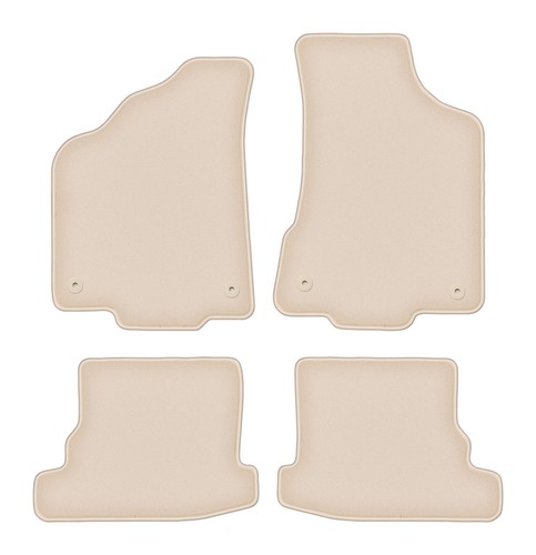 Set tappetini moquette beige