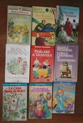 Lotto libri bianca pitzorno - libri, di