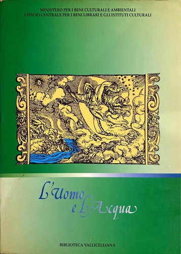Uomo acqua nei libri - e, l'acqua