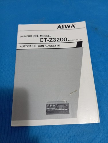 Aiwa z3200 autoradio - aiwa,