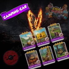 Camping car x 1 set complet coin master
