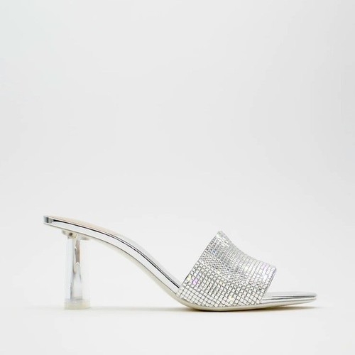 Nwt zara sparkly - sparkly, methacrylate