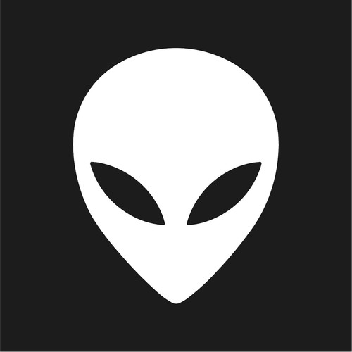 Adesivo ufo alien - ufo,