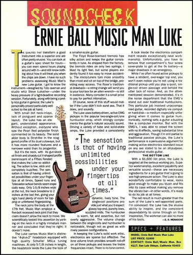 Recensione chitarra ernie - chitarra,