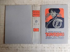 Touring Club Italiano cartella raccoglitrice riviste mensili anno 1914 