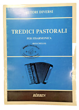 Tredici Pastorali per Fisarmonica a Bassi Convertibili 13 Brani Natale Spartiti