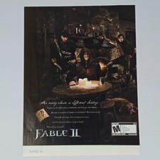 Pubblicità/poster Fable 2