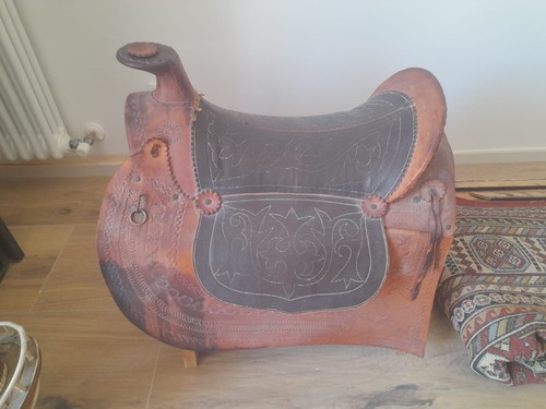 Sella western usata vintage - sella,