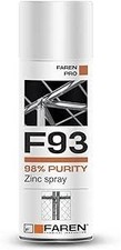 Faren - F93 - Smalto Spray Zinco 98% Zincante A Freddo, Anticorrosivo - 400ml