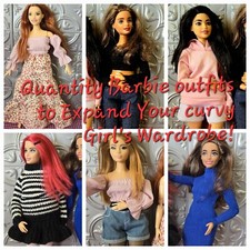 Curvy Barbi vestiti realistici