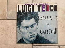 Luigi Tenco _ Ballate e Canzoni _ LP Vinile 33giri 12" _ 1966 Joker SM 3180