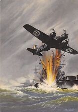 C3831) AVIAZIONE WW2 ARMA AERONAUTICA, SAVOIA MARCHETTI S79 BOMBARDA NAVE.