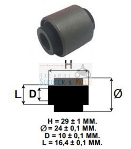 Silent block supporto motore - silent,