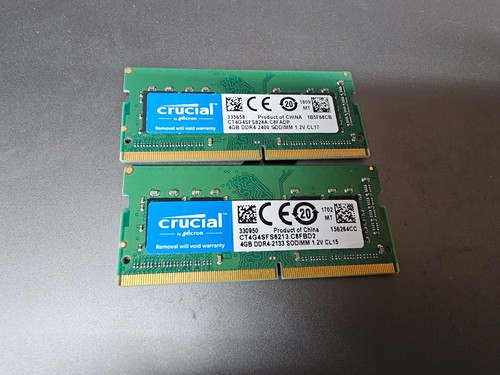 Crucial 2x4gb ddr4 - crucial,