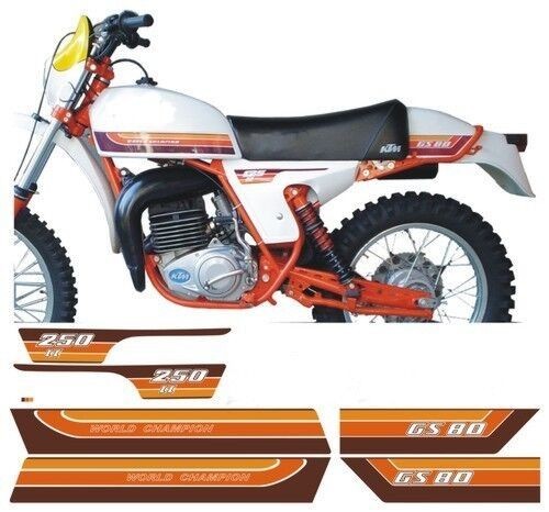 Kit adesivi ktm - adesivi, gs