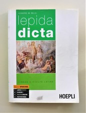 Lepida dicta Lingua e civiltà latina di Giuseppe De Melis