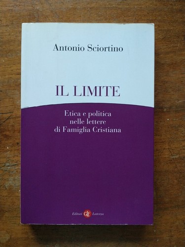 Antonio sciortino limite - antonio, il