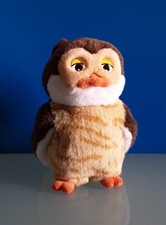 "TRUDI" peluche Gufo, colore marrone scuro e beige, altezza 16 cm.