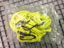 RETE RETINA ELASTICA RAGNO PORTA PACCHI CASCO CODONE GIALLA FLUO per MOTO CUSTOM