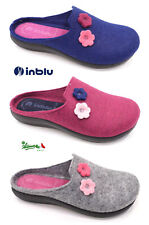 INBLU ecofriends ciabatte pantofole donna solettaSOFT basse invernali  EC VOLPE