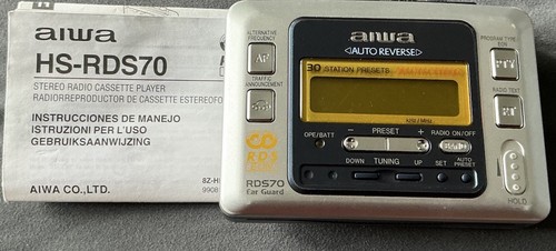Aiwa rds70 stereo radio - aiwa,