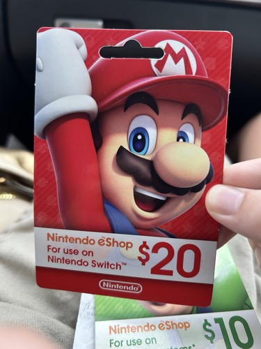 Nintendo eshop prepaid - nintendo, $20