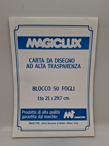 Blocco carta lucido - blocco, da