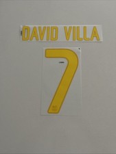 David Villa # 7 Barcelona Home