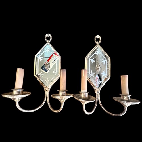 Coppia candelabri stile - candelabri,