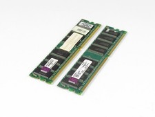 Kingston 2x1GB 184 pin DDR DIMM 400MHz (PC3200) Desktop Memory