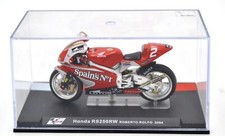 DIE CAST “ HONDA RS250RW - ROBERTO ROLFO - 2004 " MOTO GP SCALA 1/24