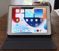 Apple iPad Air 2 16GB Wi-Fi - Argento con cover lilla