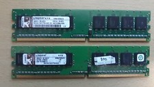 Ram n. 2 banchi Kingstone da 512 giga cad. 667 ddr 2 per desktop