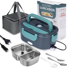 Lunchbox Elettrico 12V 24V 220V Scaldavivande 60W Auto Scaldavivande Portapane