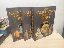 LIBRO GRANDE ENCICLOPEDIA DELLA BIBBIA 3 VOLUMI OPERA COMPLETA PIEMME