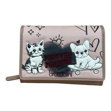 BRACCIALINI CARTOLINE PORTAFOGLI MEDIO CLASSICO 7 CARD+SPICCI Cani Gatti B18514