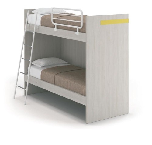 Letto castello semplice con - a,