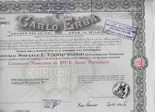  1962 CARLO ERBA * AZIONE POCO