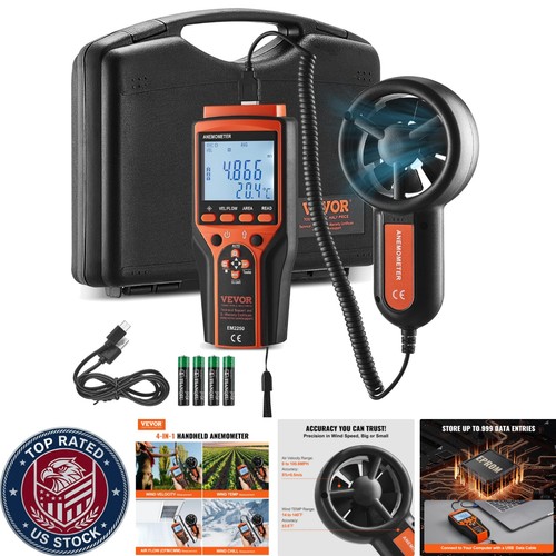 Anemometro portatile con