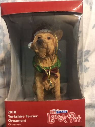 Pet smart ornament yorkshire - ornament,