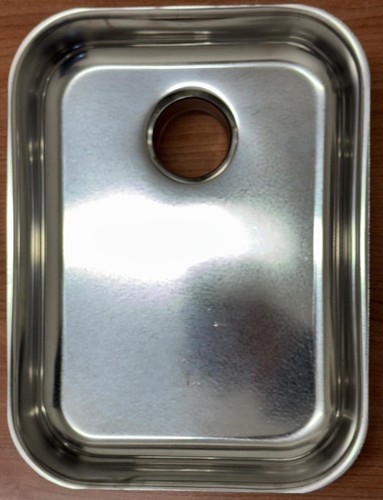 Imbuto piatto acciaio inox - imbuto/piatto,