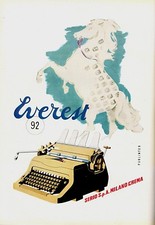 PUBBLICITA 1956 EVEREST MOD.92