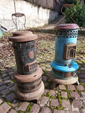 Coppia antiche stufe smaltate