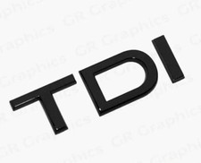 Stemma tdi per audi nero - stemma,
