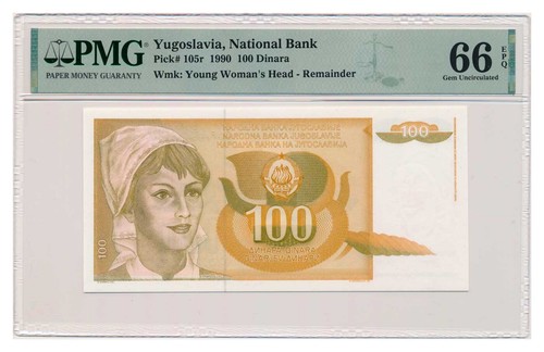 Banconota yugoslavia 100 - yugoslavia,