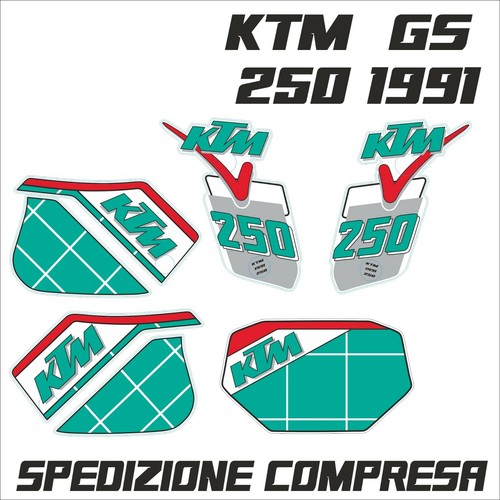 Kit adesivi stickers ktm gs - adesivi,