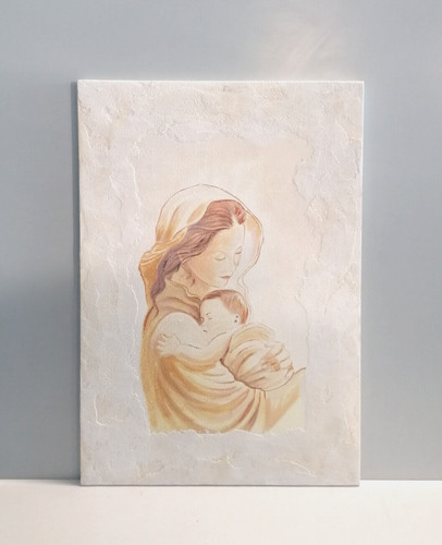 Quadro madonna con gesù - con,
