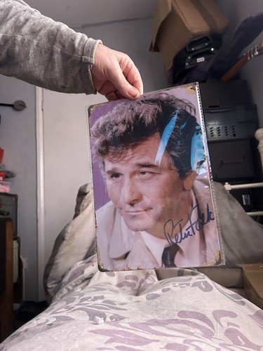 Peter falk columbo sign - sign,